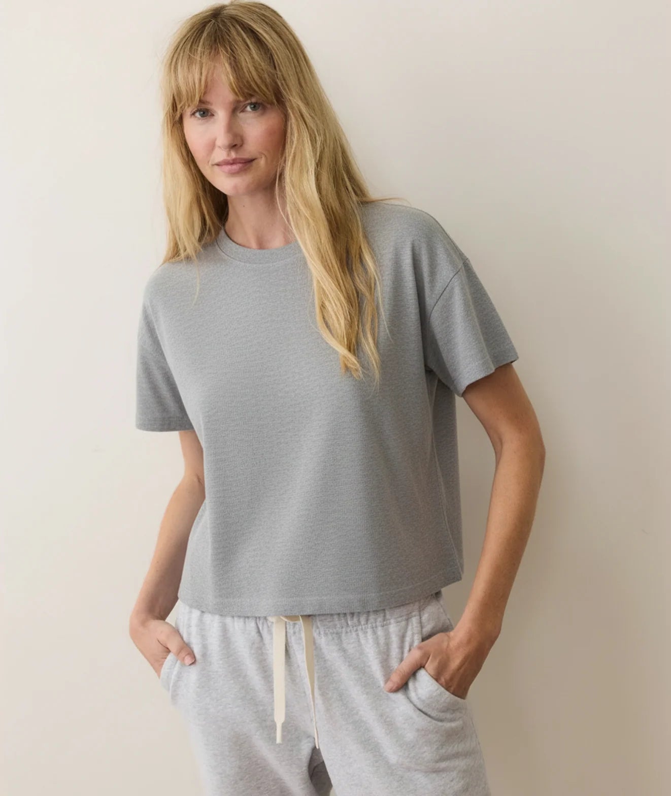 Luxe Jersey Crew Tee