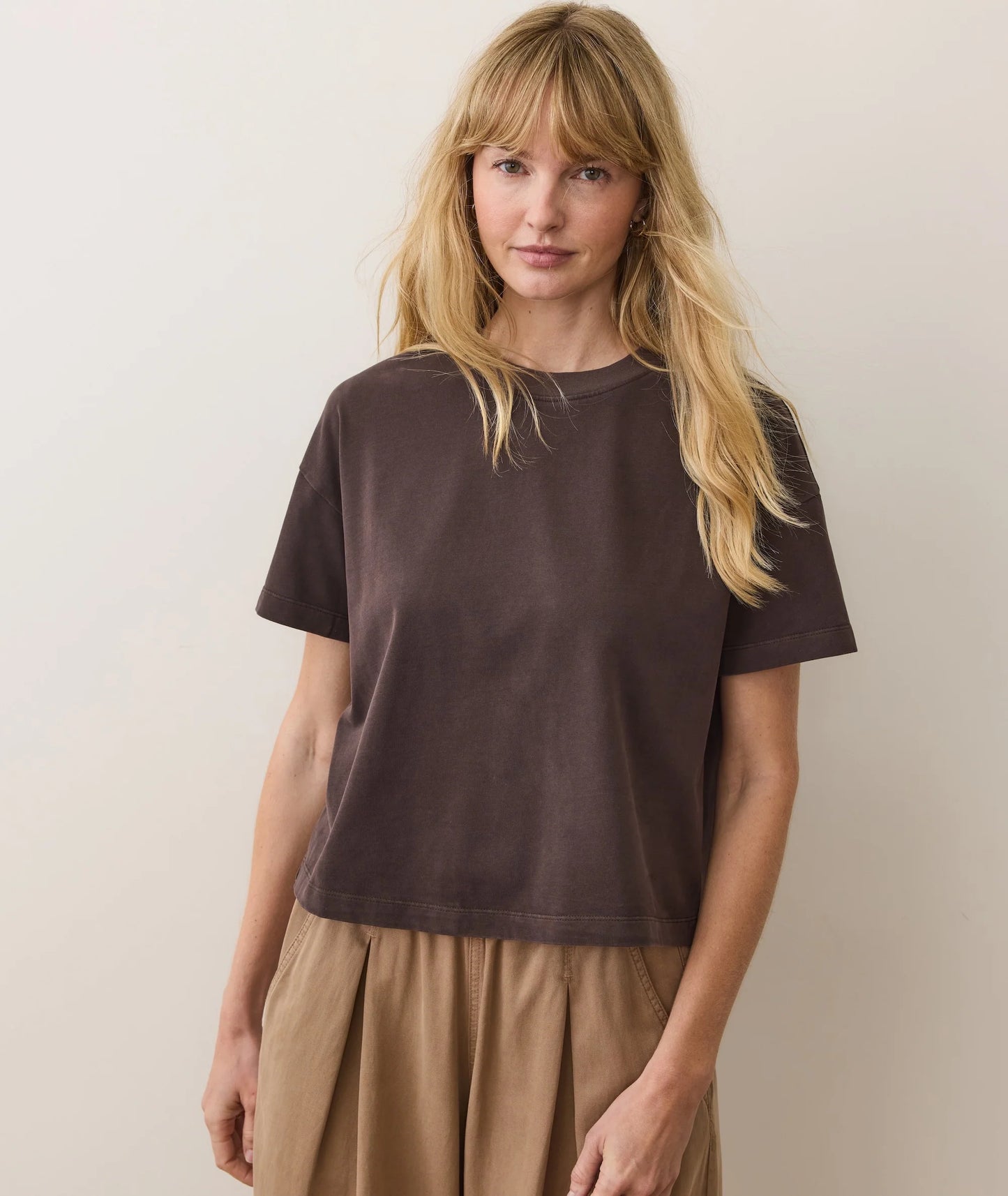 Luxe Jersey Crew Tee