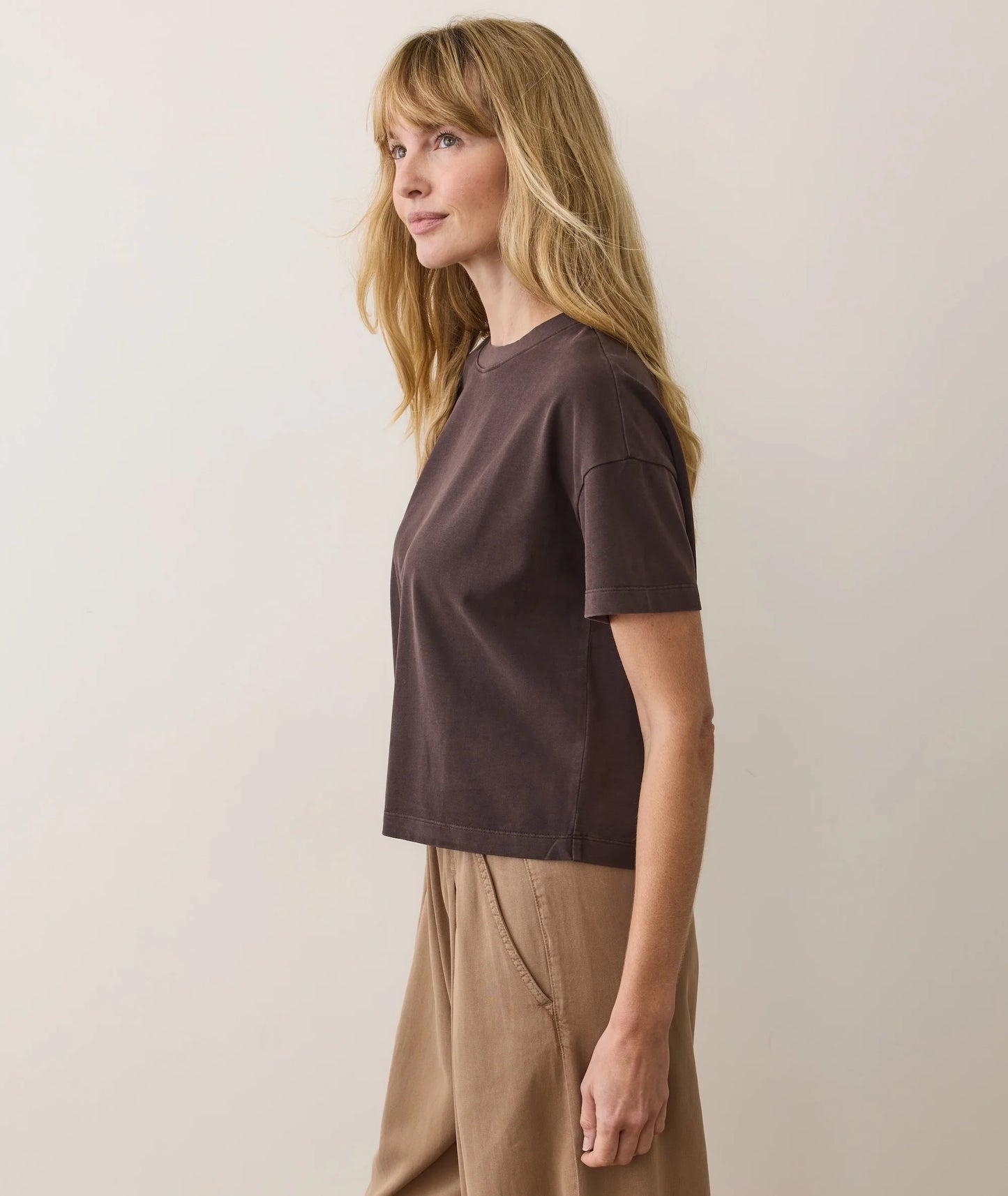 Luxe Jersey Crew Tee