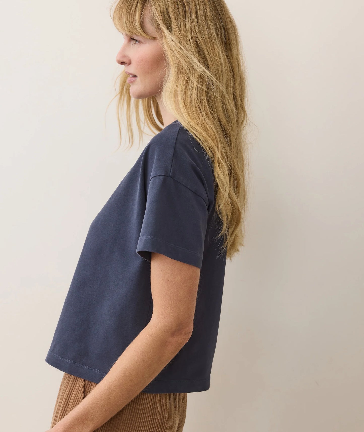 Luxe Jersey Crew Tee