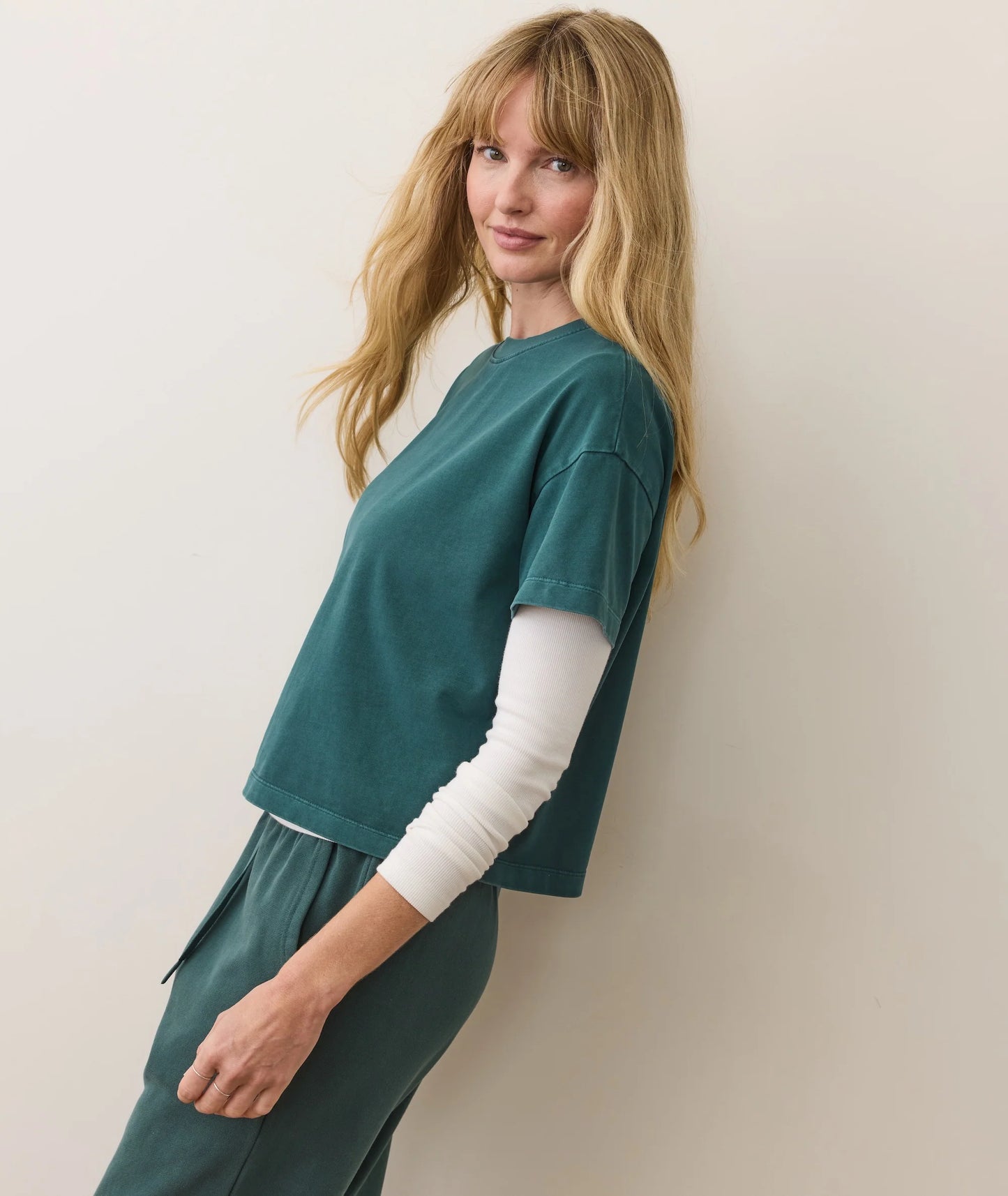 Luxe Jersey Crew Tee