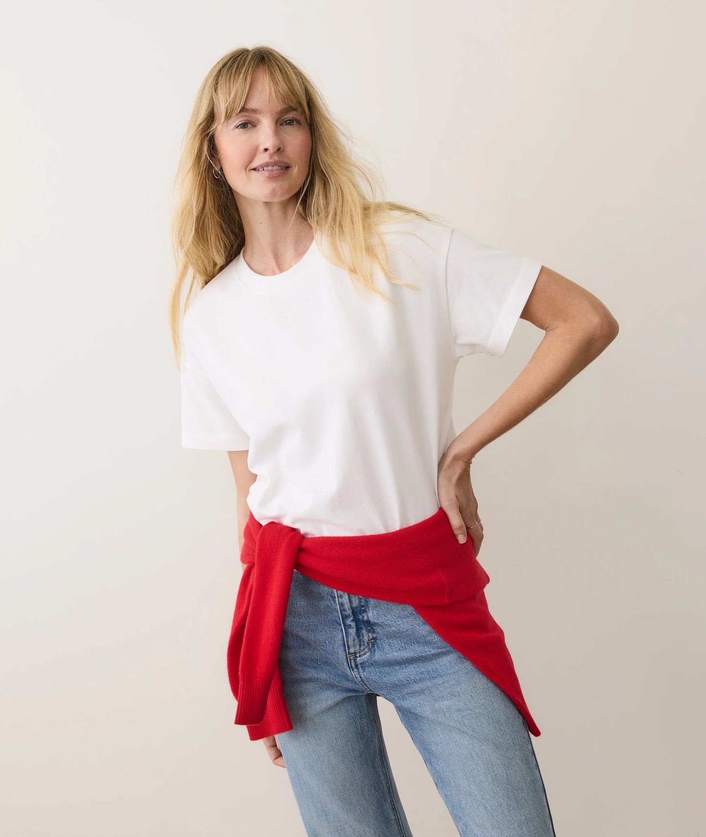 Luxe Jersey Crew Tee