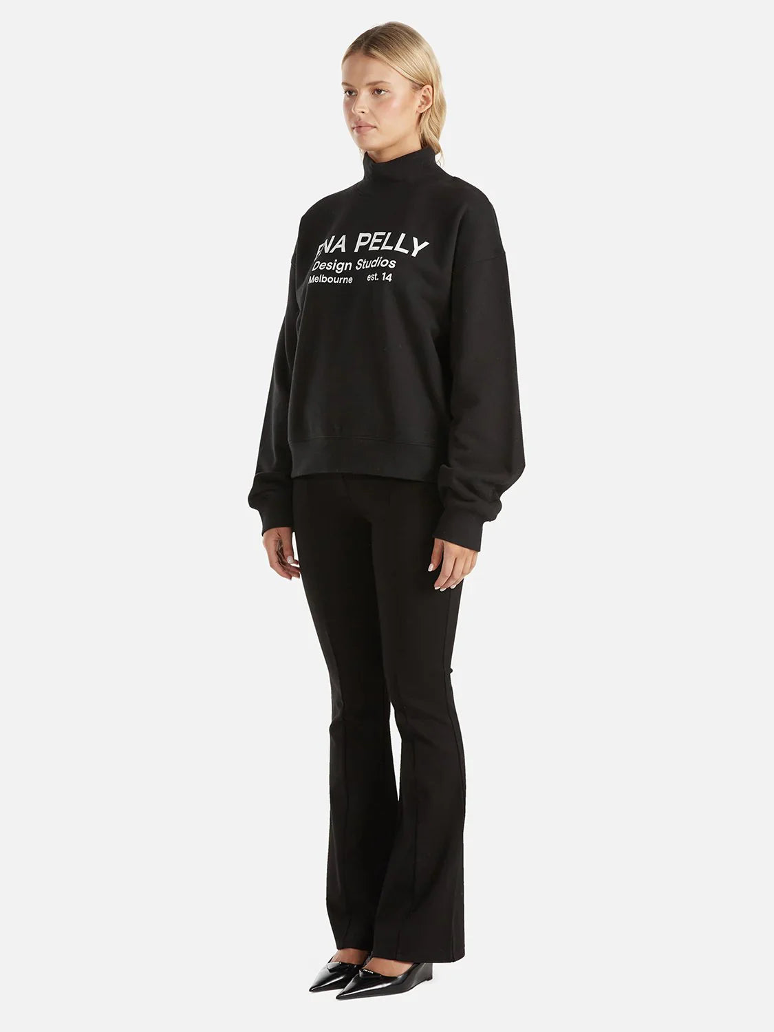 Gracie High Neck Sweatshirt