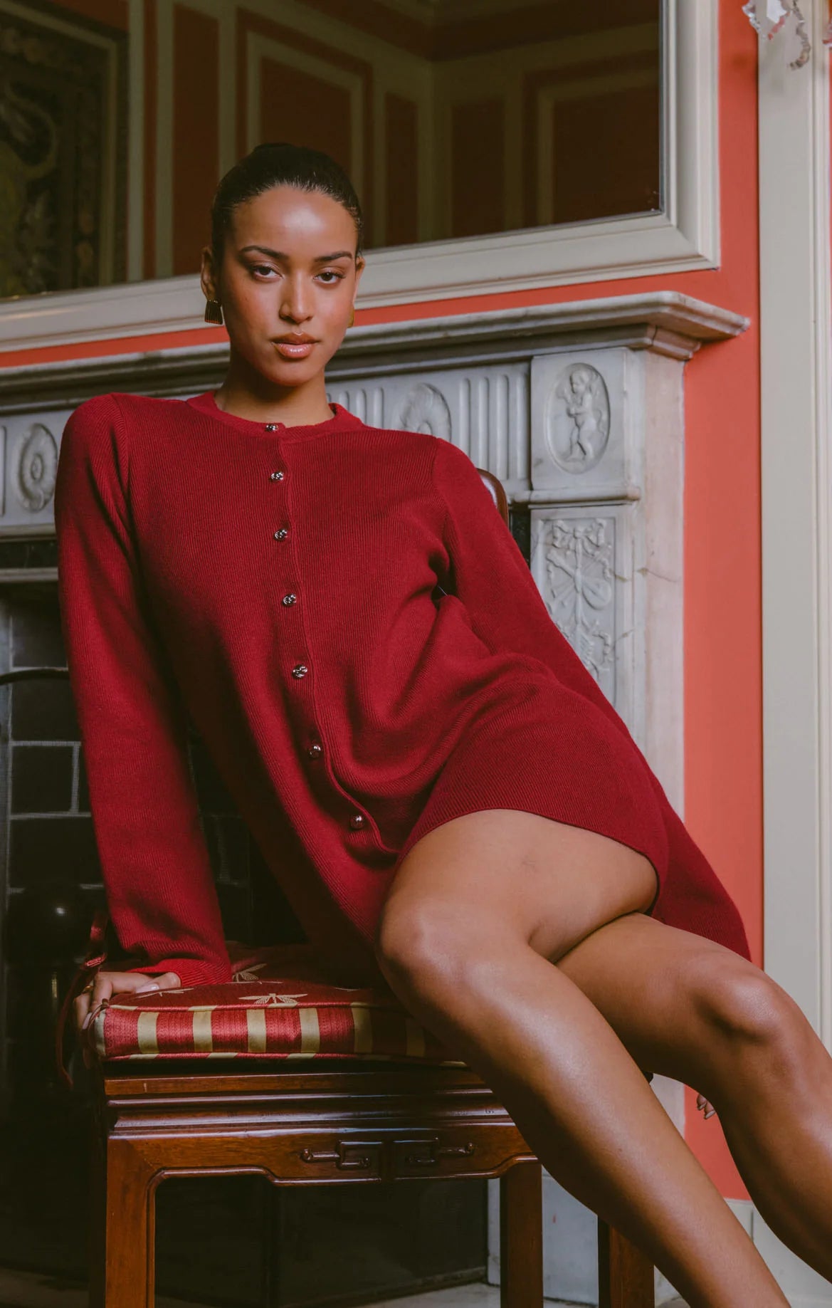 FINAL SALE-Marguerite Cardigan Dress