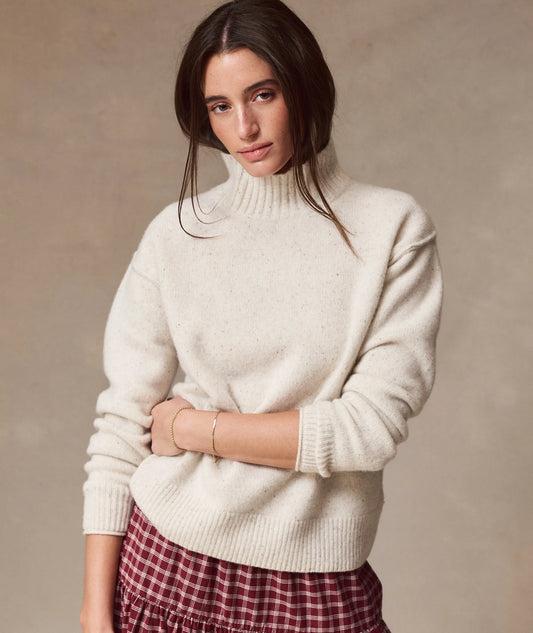 Coastal Merino Turtleneck Sweater