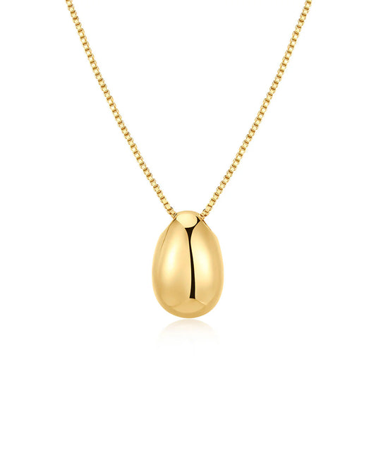 The Metal Bean Necklace