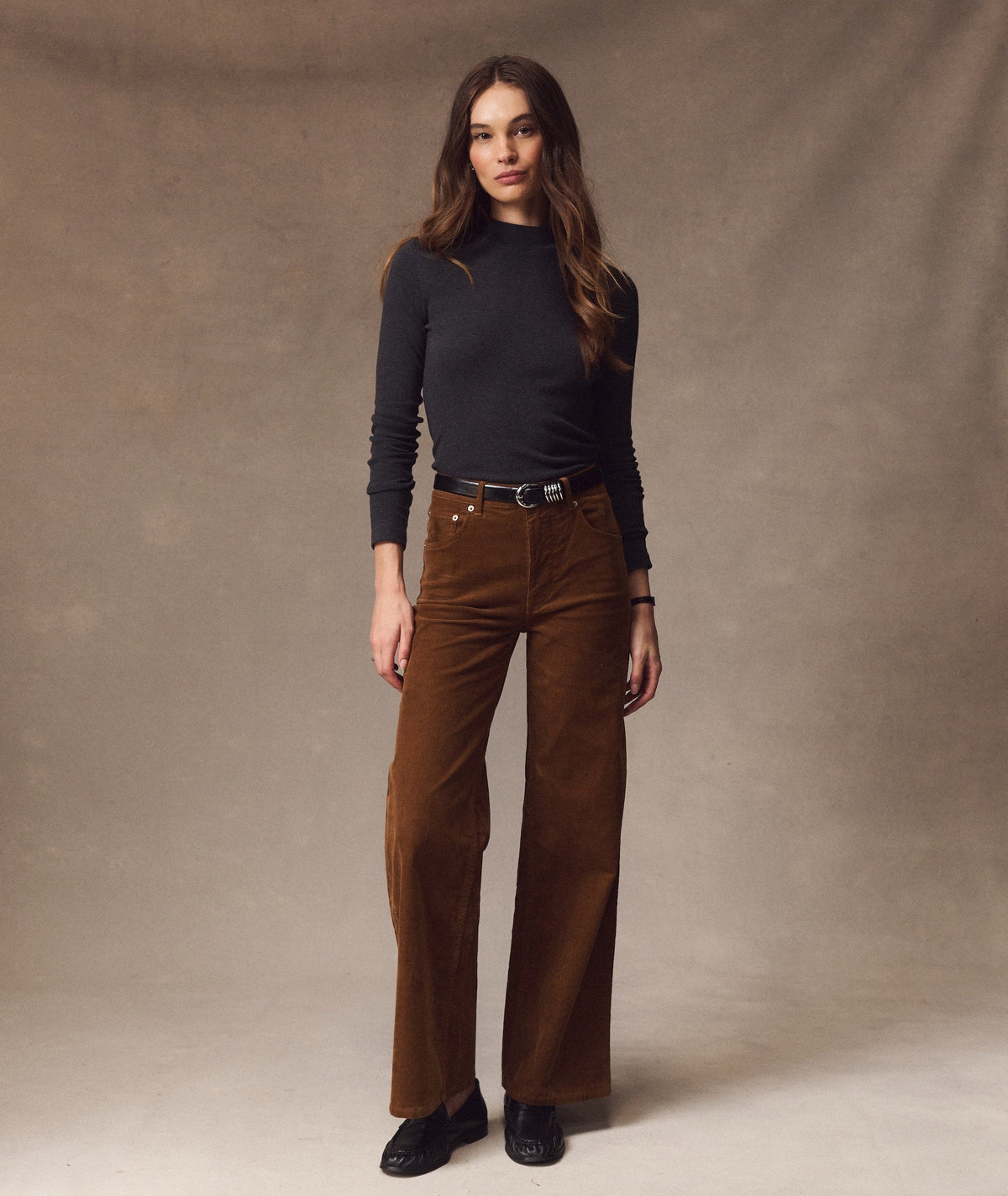 Mini Rib Mock Neck