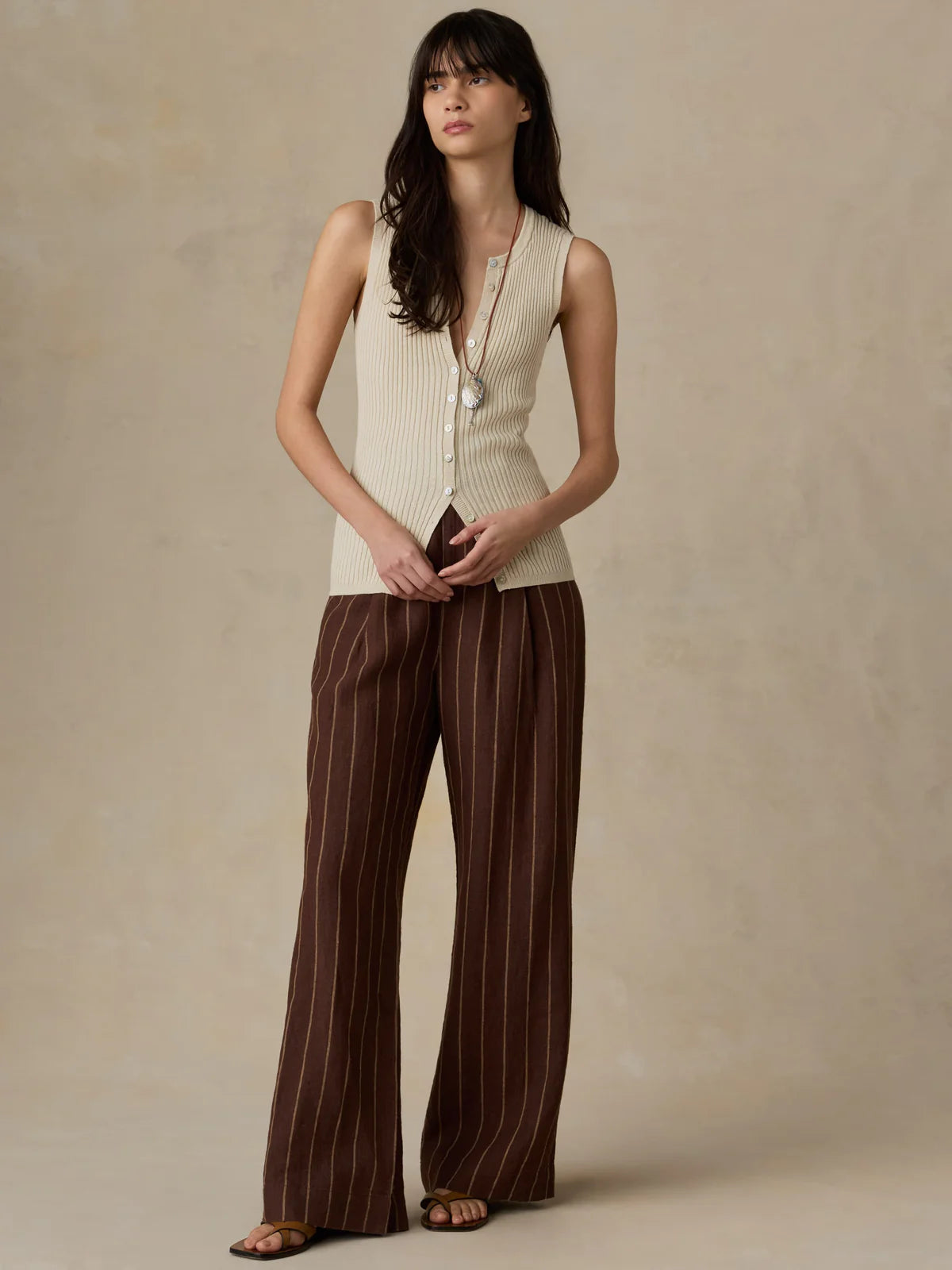 Miramar Linen Cami Cardigan
