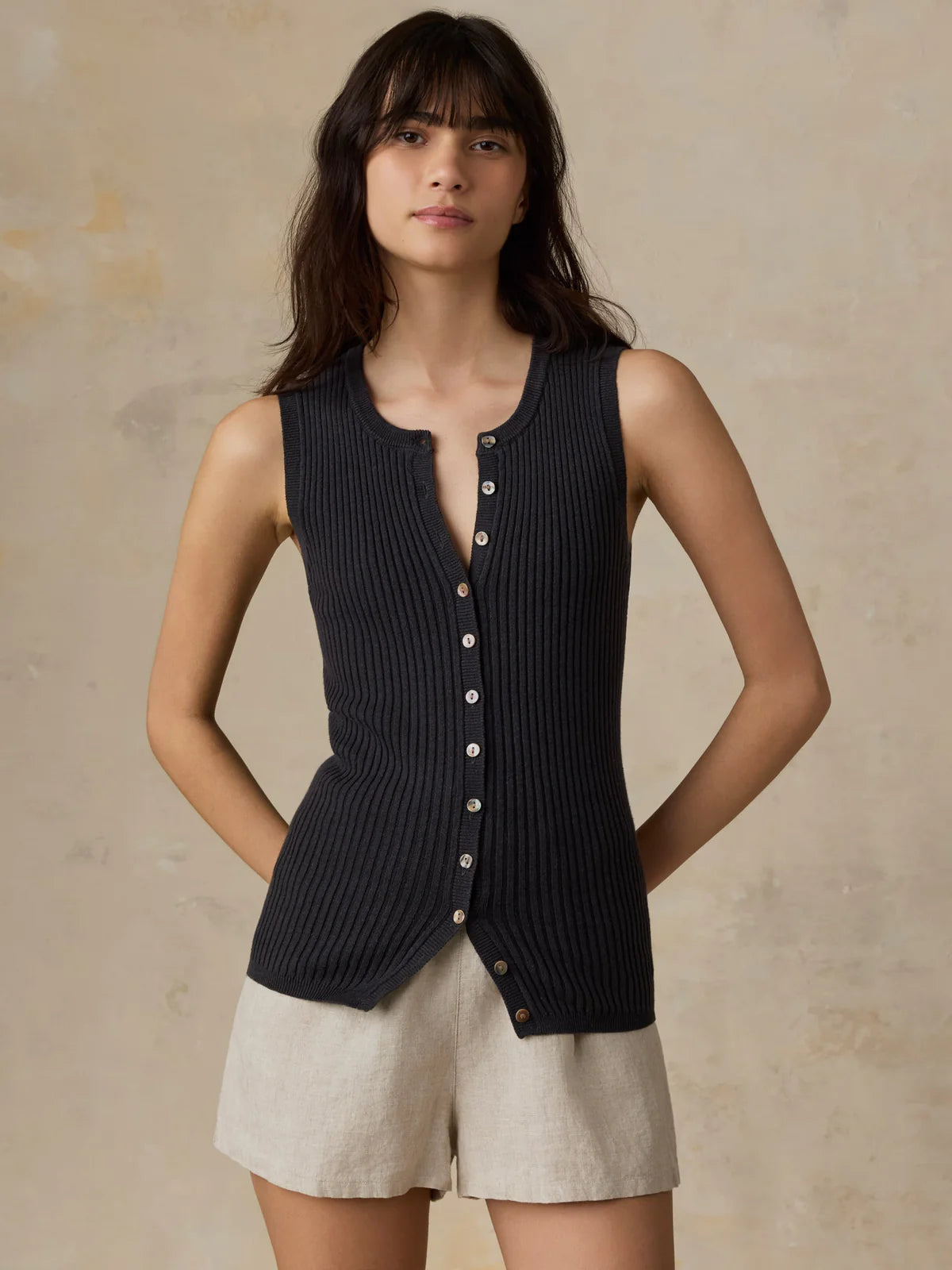 Miramar Linen Cami Cardigan