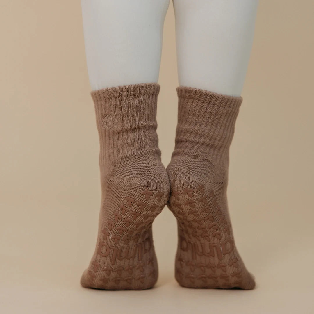 The Mocha Grip Sock