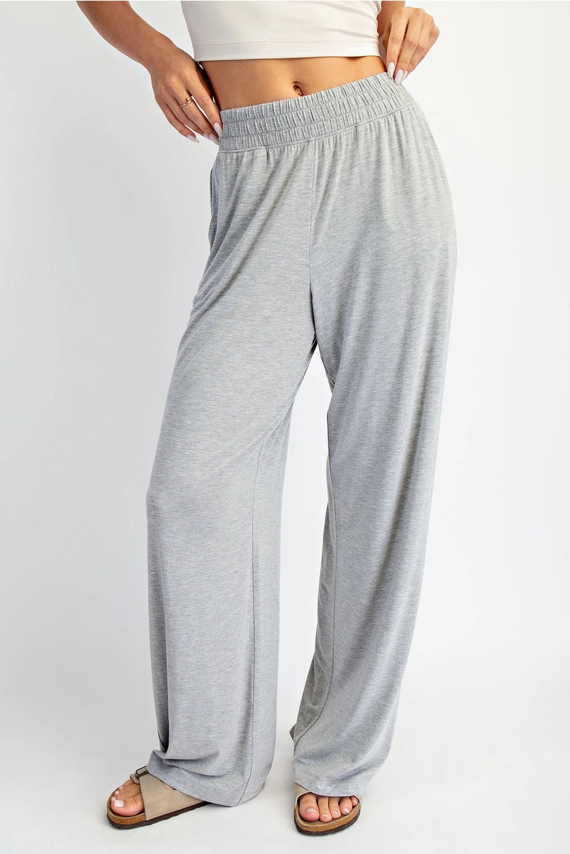 Viscose Modal Wide Leg Pant