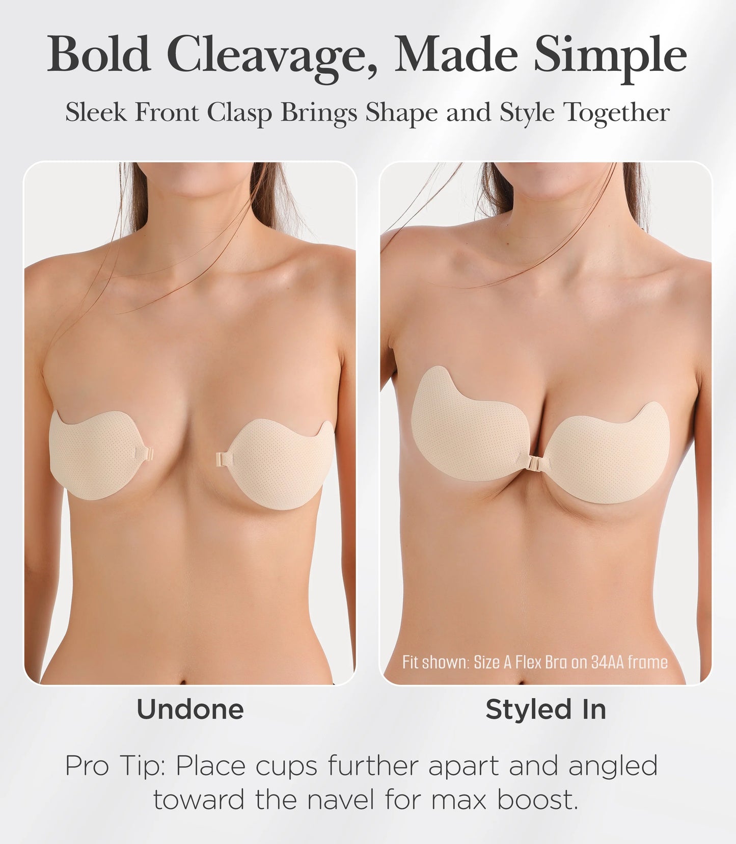 Nippies Flex Bra - Stick-On Strapless Bra