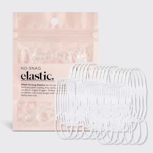 No Snag Elastic 100 Pc - Clear