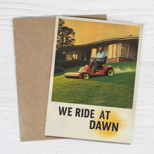 We Ride At Dawn Card