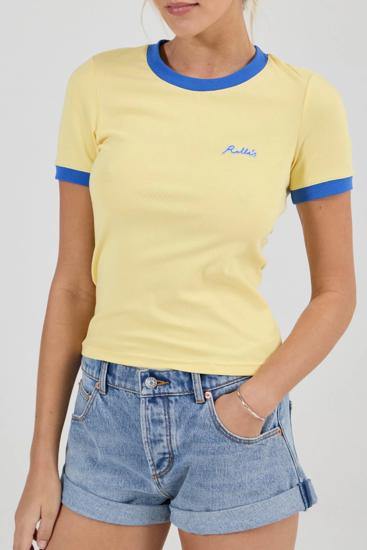 Script Ringer Tee