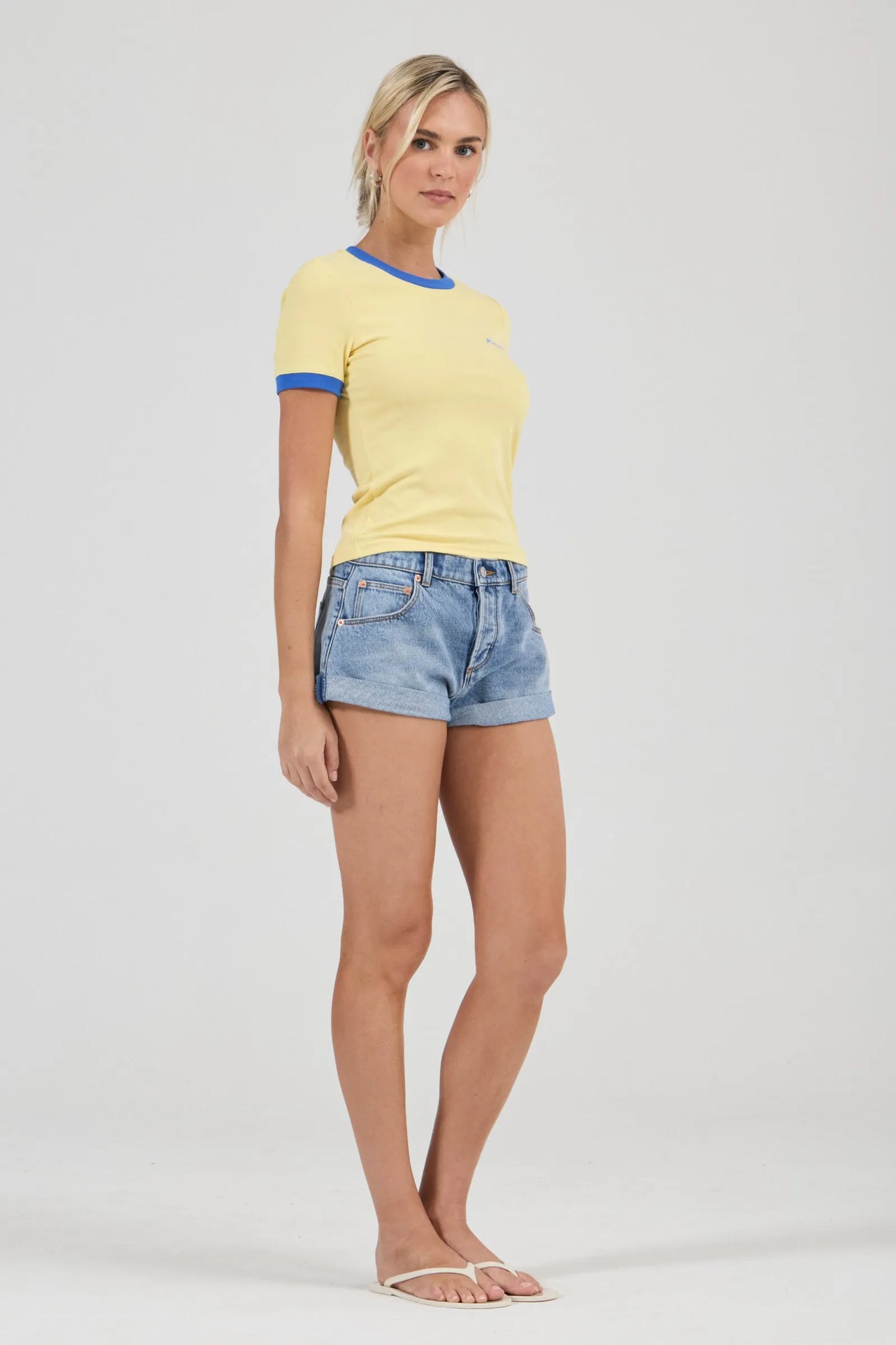 Script Ringer Tee
