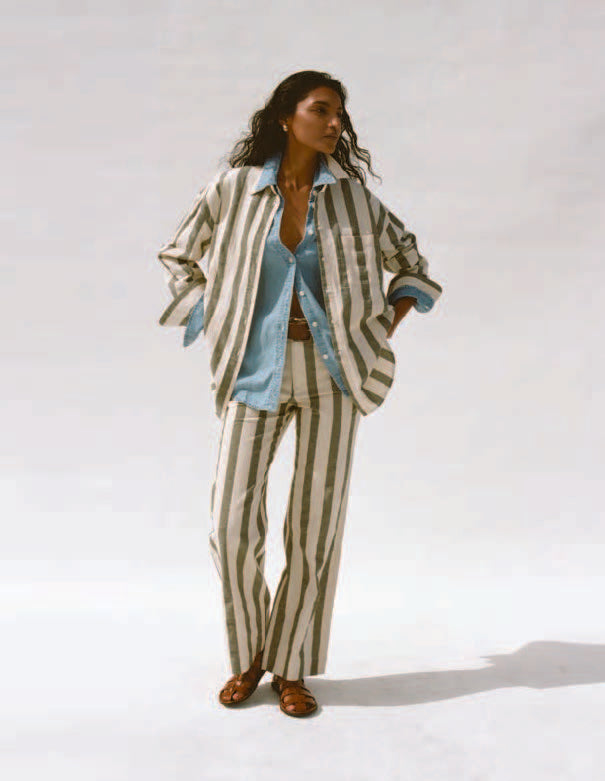 FINAL SALE - Cotton Linen Relaxed Shirt