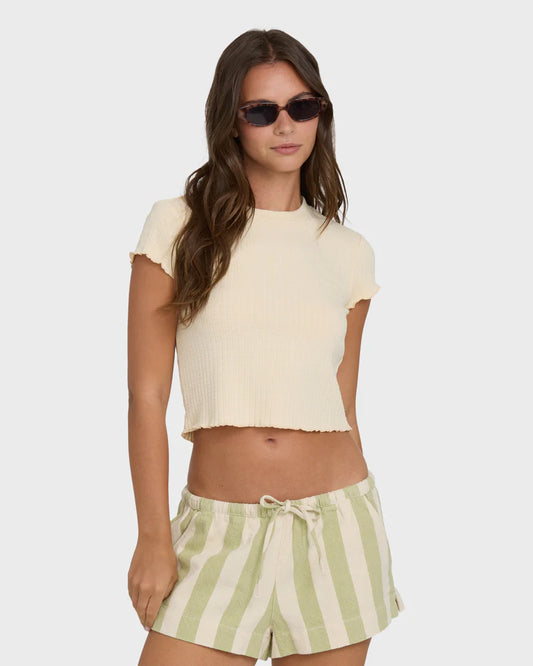 Shelly Short Sleeve Knit T-Shirt