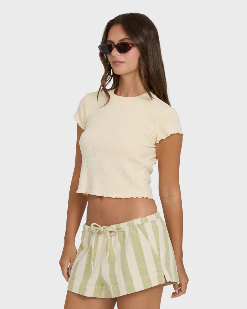 Shelly Short Sleeve Knit T-Shirt