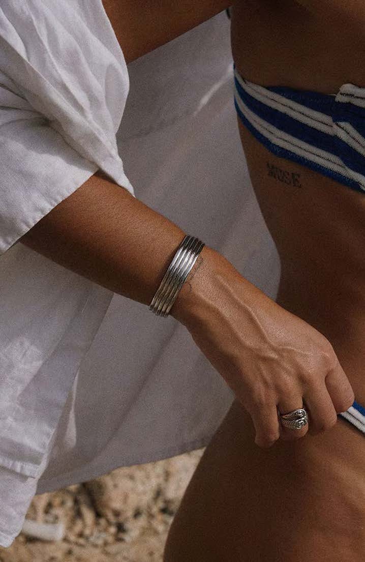 The Ridged Positano Cuff