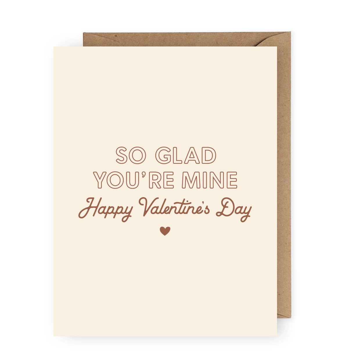 So Glad You're Mine Greeting Card
