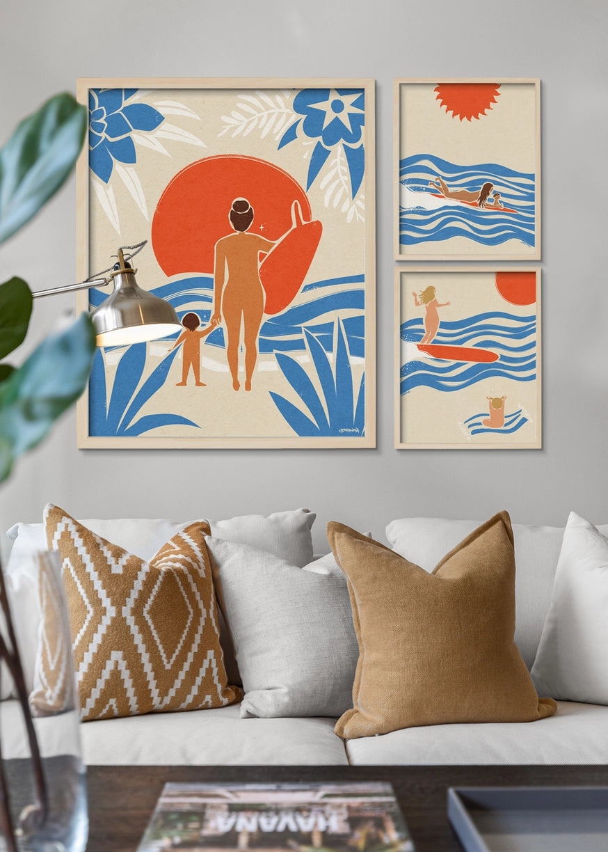 Somebody's Hero - Print