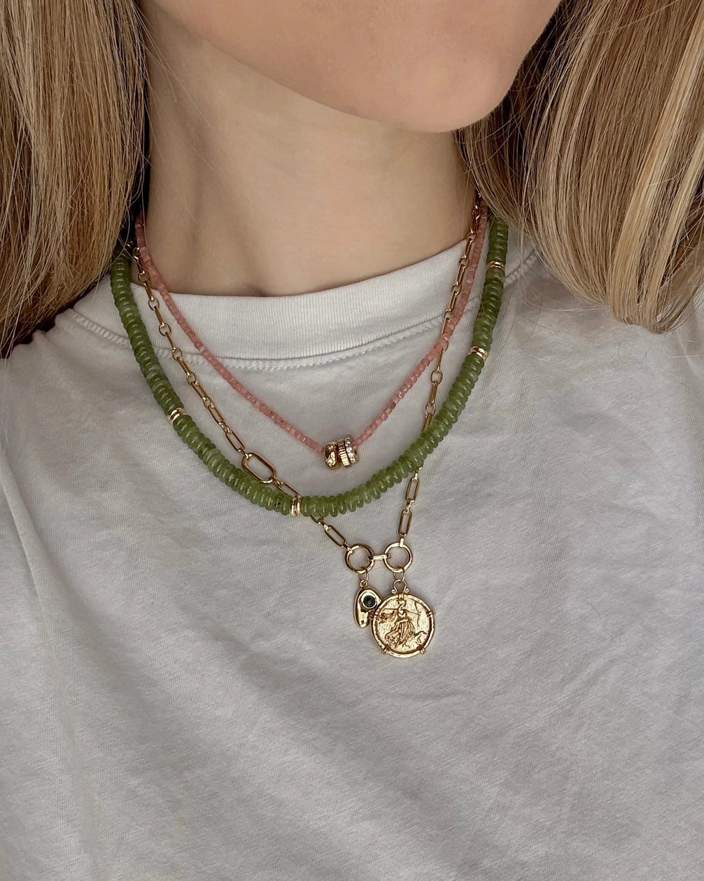 Sonia Gemstone Necklace