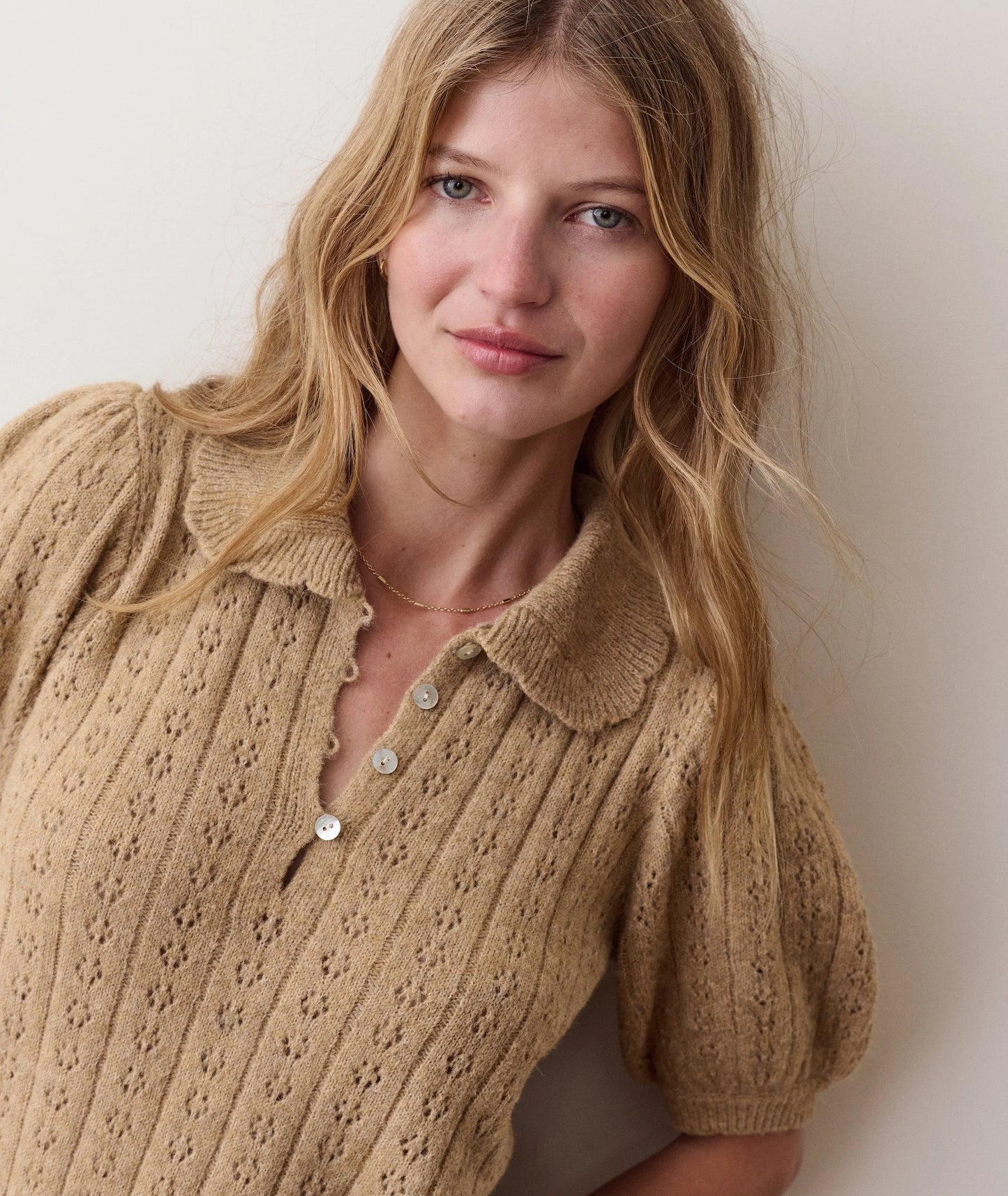 Sophie Pointelle Polo