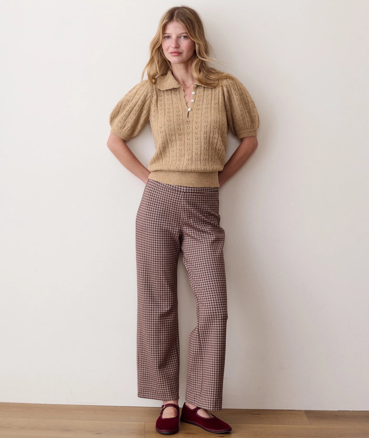 Sophie Pointelle Polo