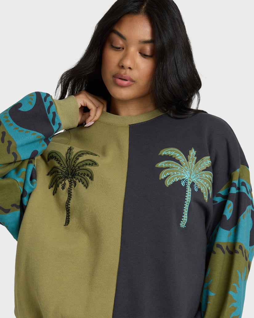 Split Palm Kendal Crewneck