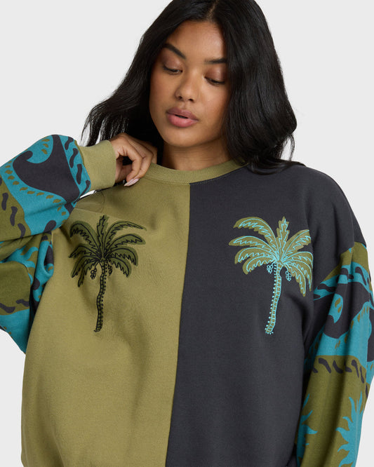 Split Palm Kendal Crewneck
