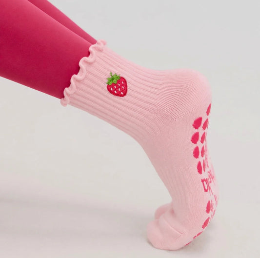 The Strawberry Grip Sock