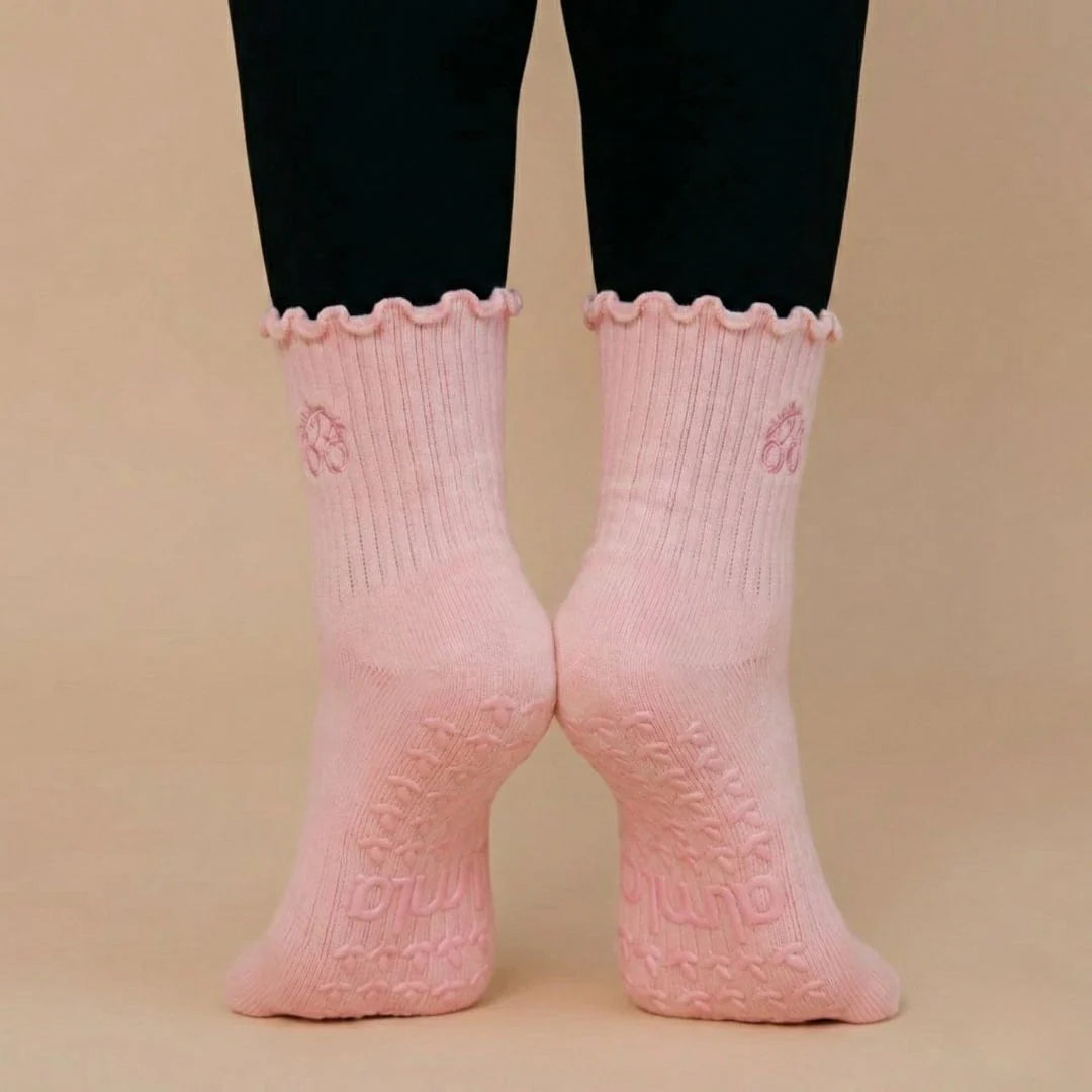 The Strawberry Milk Grip Sock