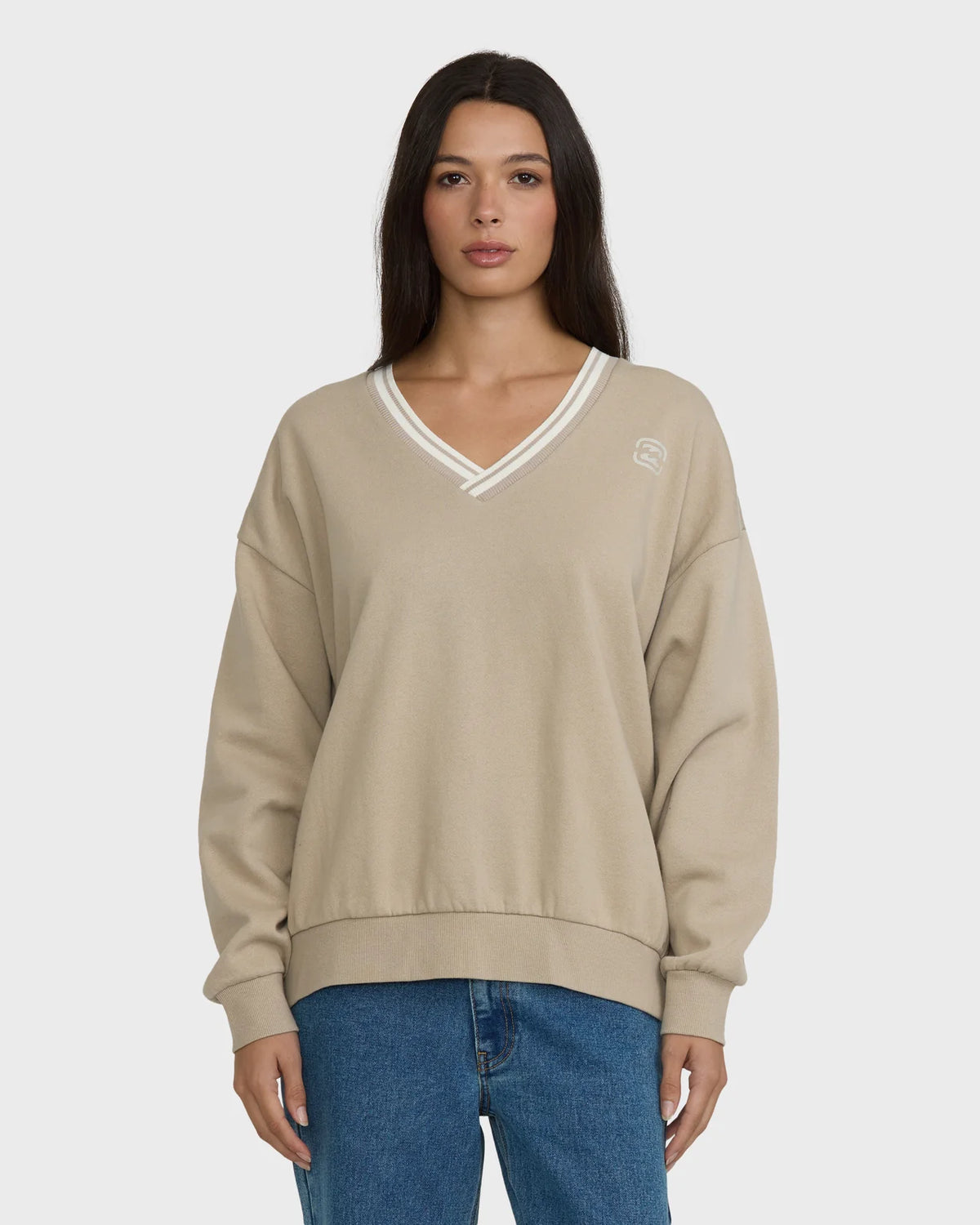 Sun Ray V-Neck Sweatshirt