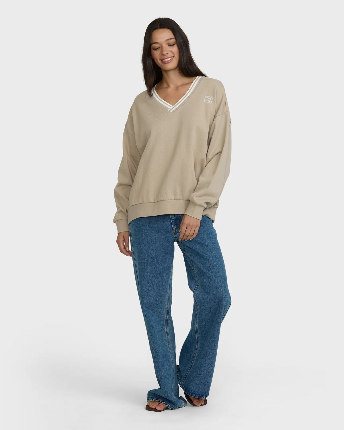 Sun Ray V-Neck Sweatshirt