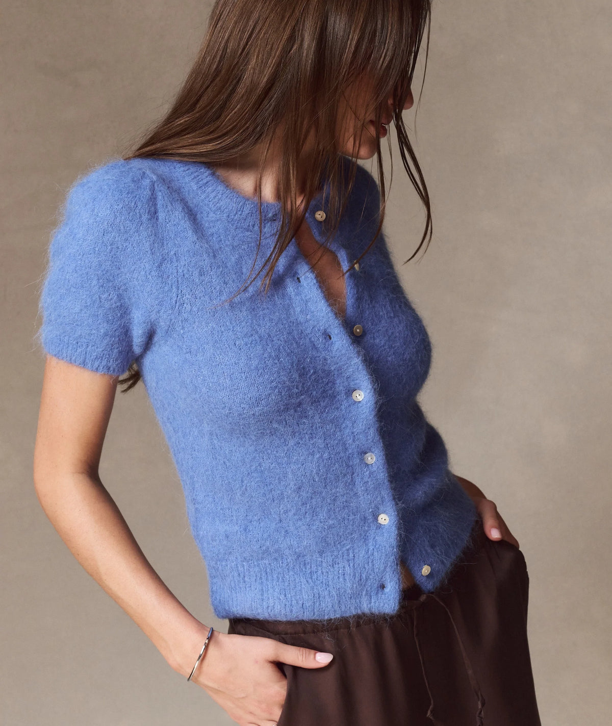 Suri Alpaca Cardigan