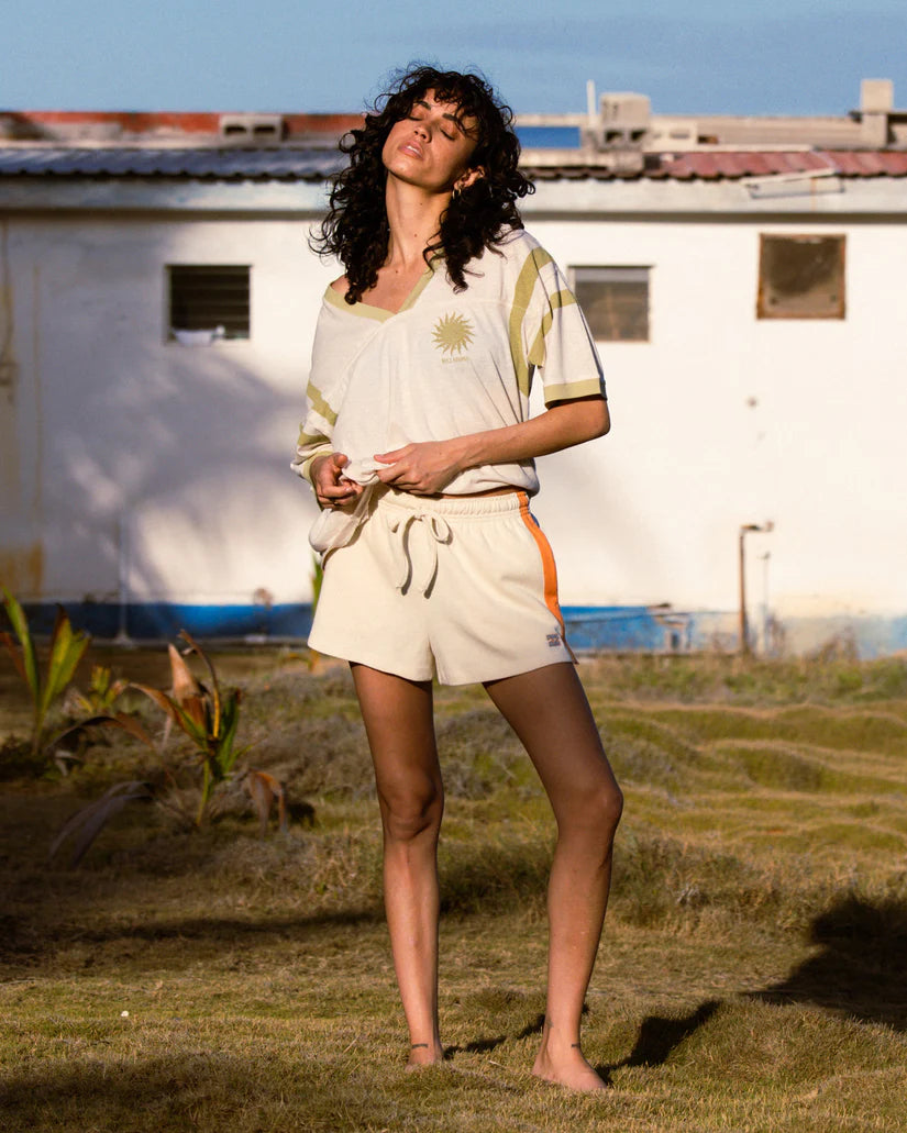 Team Beach Short Sleeve Knit Top