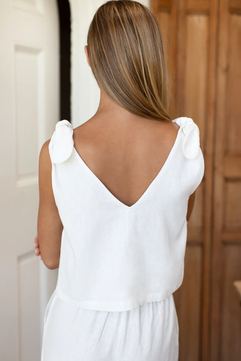 Tie Shoulder Mod Top