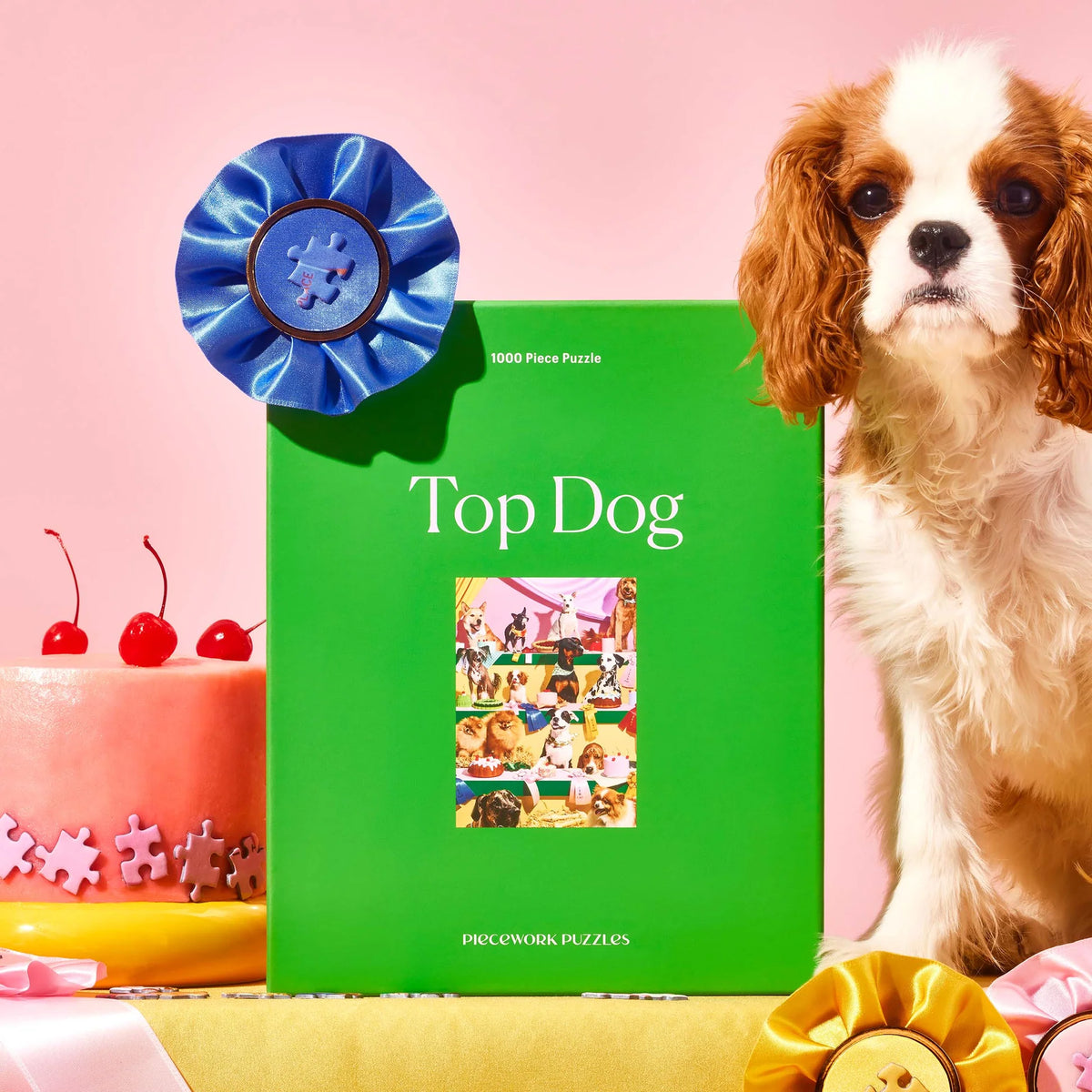 Top Dog-1000 Piecework Puzzle