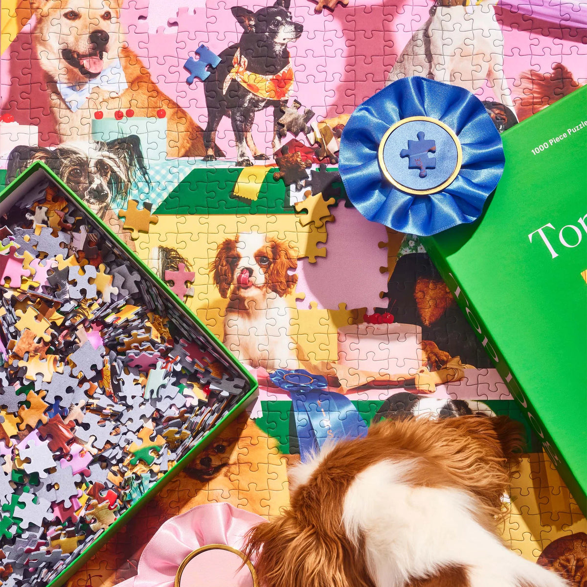 Top Dog-1000 Piecework Puzzle