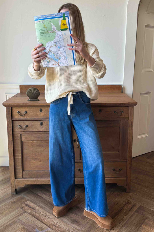 Super Wide Leg Jean