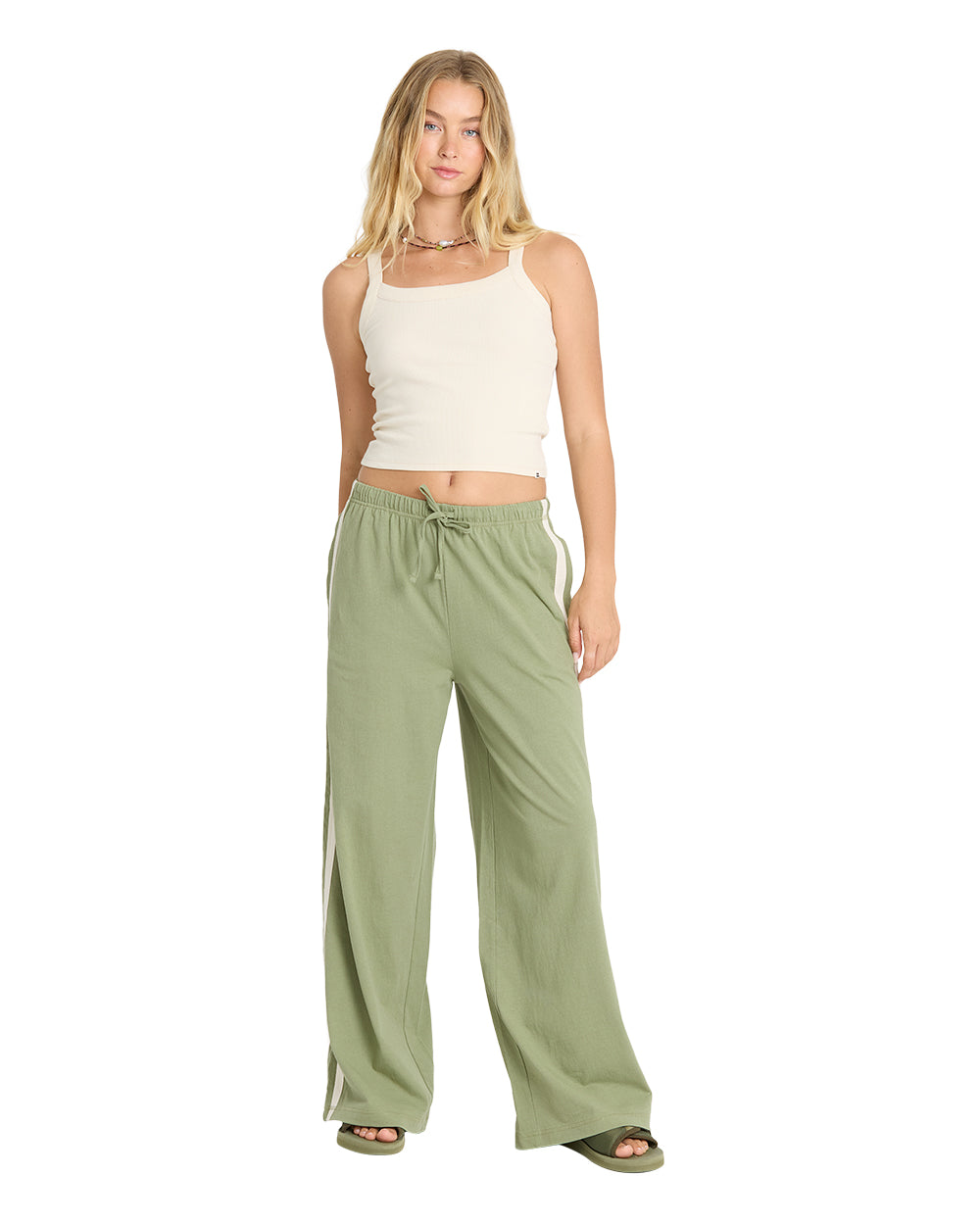 Wave Stamp Knit Pant
