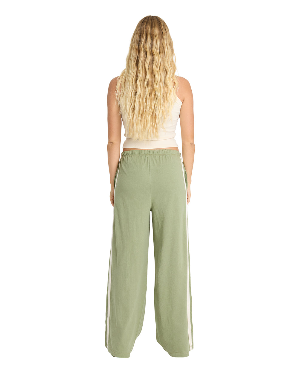 Wave Stamp Knit Pant