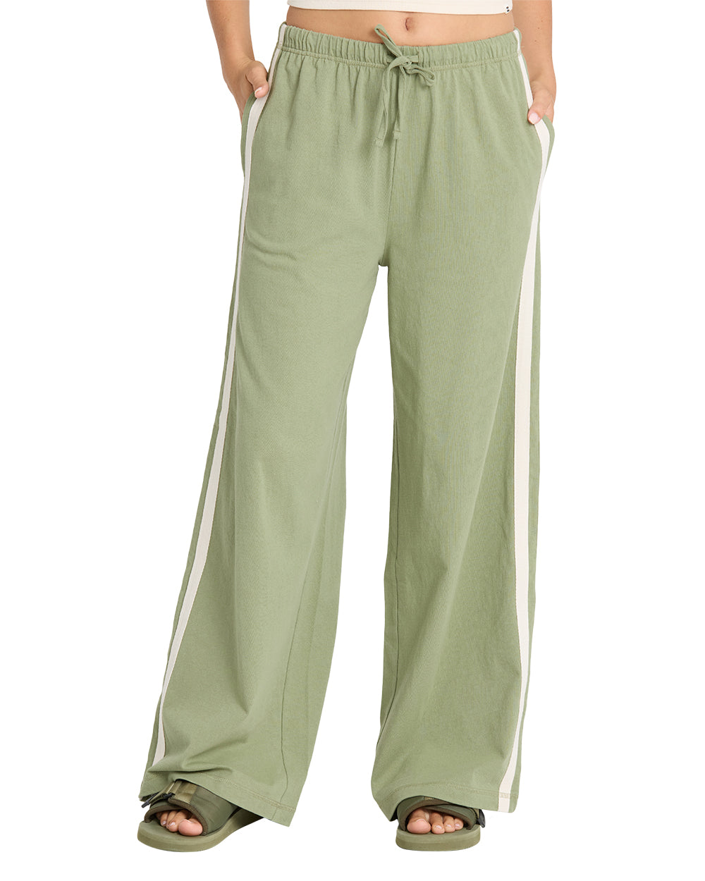 Wave Stamp Knit Pant