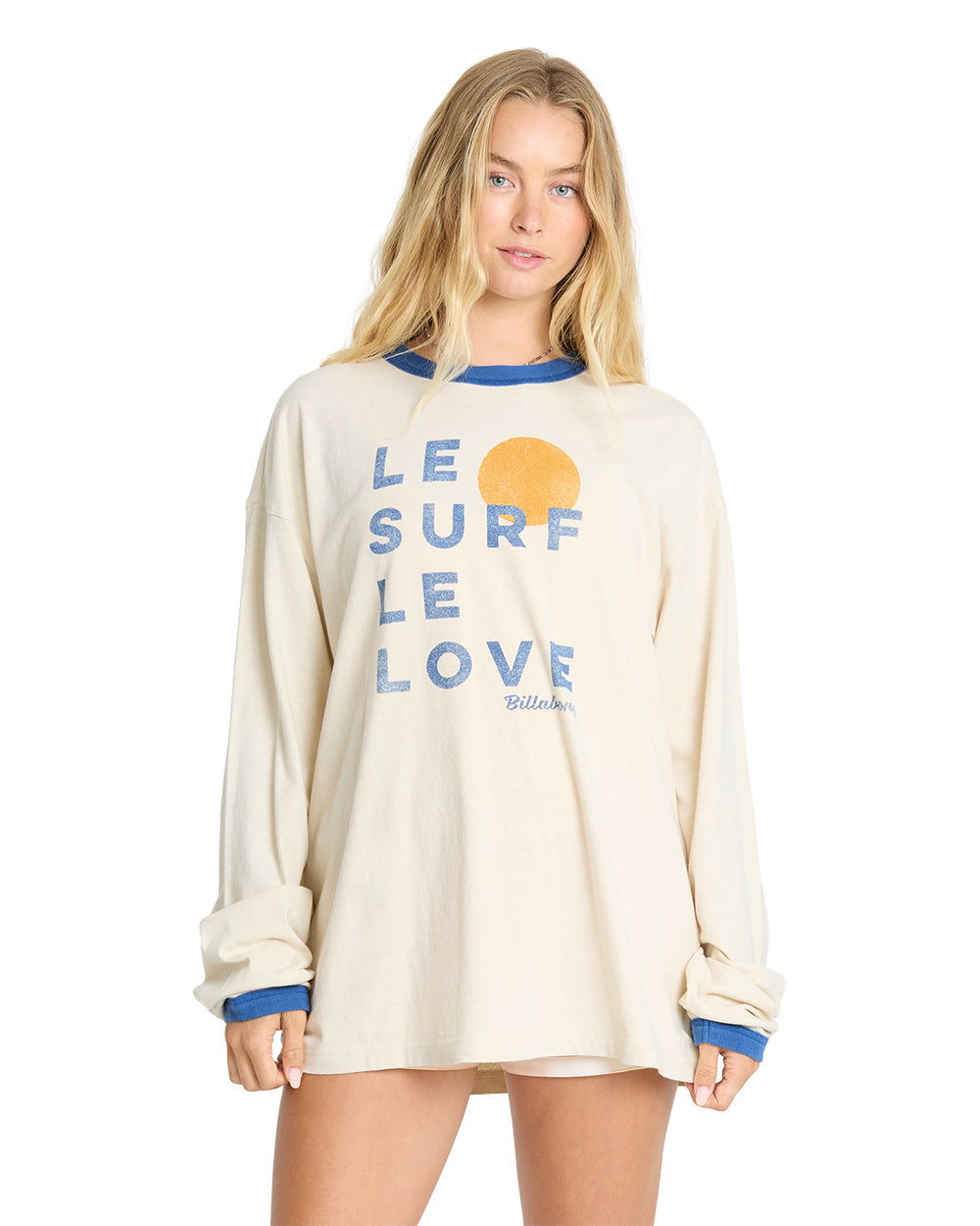 Le Love Surf LS Ringer Tee