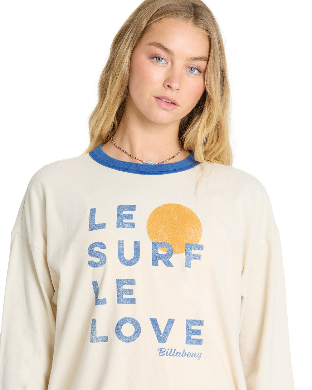 Le Love Surf LS Ringer Tee