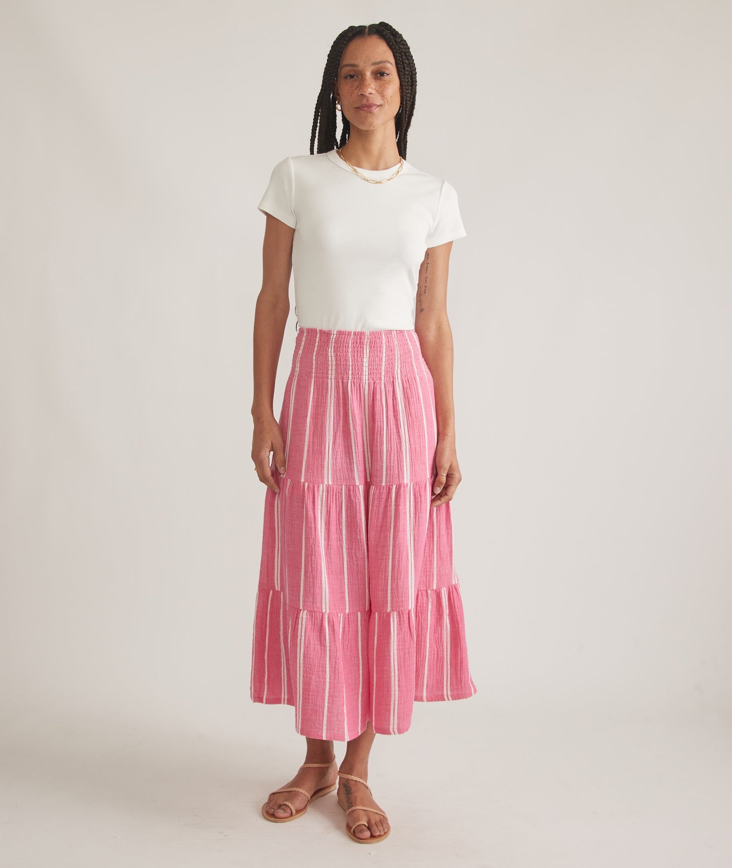 Lexi Rib Sun-In Crew Tee
