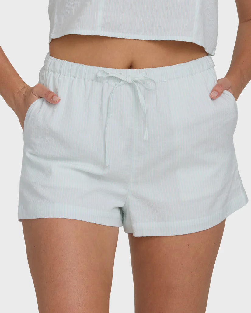 Wanderer Seersucker Stripe Woven Shorts
