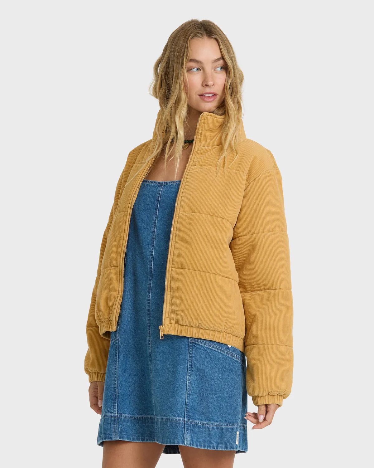 Winter Waves Corduroy Bomber Jacket