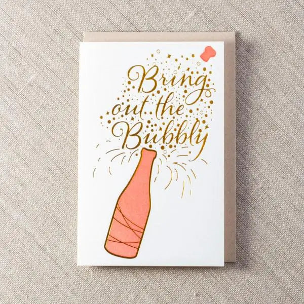Bring Out The Bubbly - Greeting Card